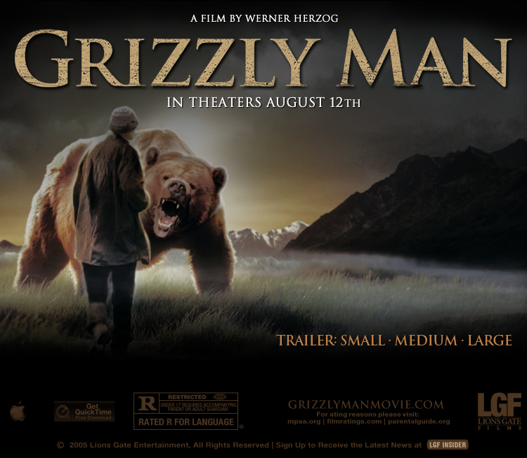 teddies dont hug back. Grizzly Man « Don#39;t Hug the